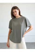 050746 Kısa Kollu Örme T-shirt