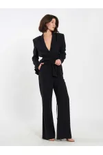 Pantalon à ceinture droite 031663