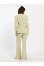 Pantalon à ceinture droite 031663