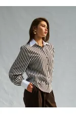 080726 Garnili Erkek Yaka Gömlek