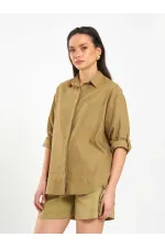 080783 Chemise à jupe encadrée