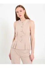 120746 Stella Waist-Fitted Vest