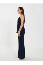 Pantalon à ceinture droite 031657