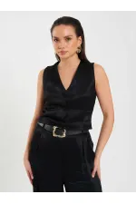 120734 Basic Saten Yelek