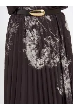 041189 Suluboya Efektli Piliseli Etek