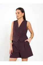 Shorty City Boy à plis simples 010868