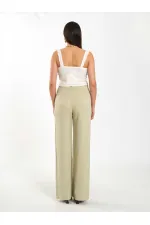 031659 Tencel Straight Leg Trousers 031659 Tencel Straight Leg Trousers