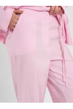 Pantalon à ceinture droite 031663