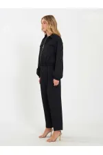 160896 Önü Fermuarlı Bomber Ceket