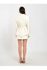 131057 Çantalı Oversize Ceket