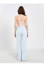 031659 Tencel Straight Leg Trousers 031659 Tencel Straight Leg Trousers