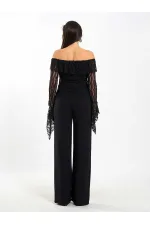 071832 Boat Neck Asymmetrical Blouse