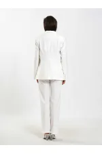 131059 Veste à poches passepoilées