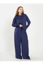 080771 Basic Satin Shirt