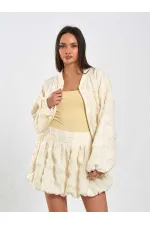 041166 Balloon Skirt with Waist Bodice