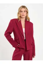 131044 Wide Shoulder Oversize Jacket