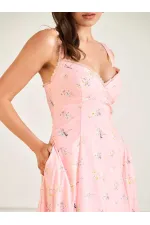 111738 Fisto Lace Detail Dress
