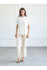 050746 Kısa Kollu Örme T-shirt