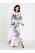 Chemise en mousseline effet aquarelle 080813