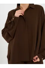 080802 Gizli Patlı Basic Gömlek