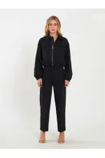 160896 Önü Fermuarlı Bomber Ceket