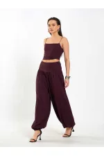 Pantalon à ceinture 031621