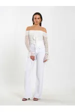 031659 Tencel Straight Leg Trousers 031659 Tencel Straight Leg Trousers
