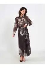 Chemise en mousseline effet aquarelle 080813