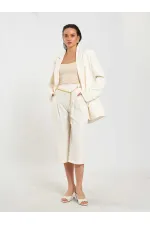 010872 Bermuda à ceinture à chaîne