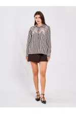 Chemise à détails brûlés 080716