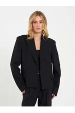 Veste oversize à épaules larges 131044