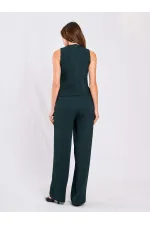 220563 Bisiklet Yaka Yelek Pantolon Takım