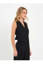 120738 Sırtı Tokalı Yelek