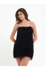 111658 Fringed Mini Dress