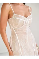 111742 Sequin Lace Dress