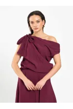 071886 Chemisier asymétrique