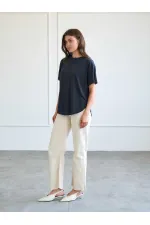 050746 Kısa Kollu Örme T-shirt