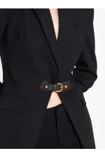 131066 Stella Jacket with Front Belt Buckle