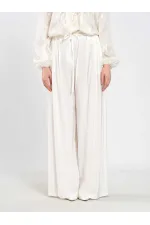 031678 Beli Lastik Detaylı Belden Bağlamalı Pantolon 031678 Beli Lastik Detaylı Belden Bağlamalı Pantolon