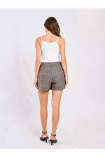 010805 Mini short à carreaux