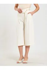 010872 Bermuda à ceinture à chaîne