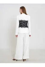 131064 Lace Corset Fit Jacket