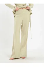 Pantalon à ceinture droite 031663