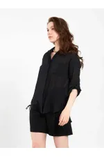 080825 Cotton Shirt with Hem 080825 Cotton Shirt with Hem