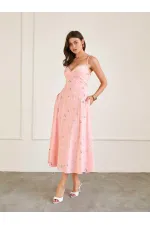 111738 Fisto Lace Detail Dress