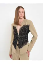 131064 Lace Corset Fit Jacket