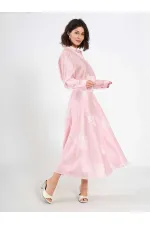 041192 Volanlı Midi Etek