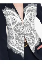 131064 Lace Corset Fit Jacket