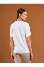 050733 Crew Neck Oversize T-Shirt