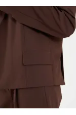 Veste oversize à épaules larges 131044